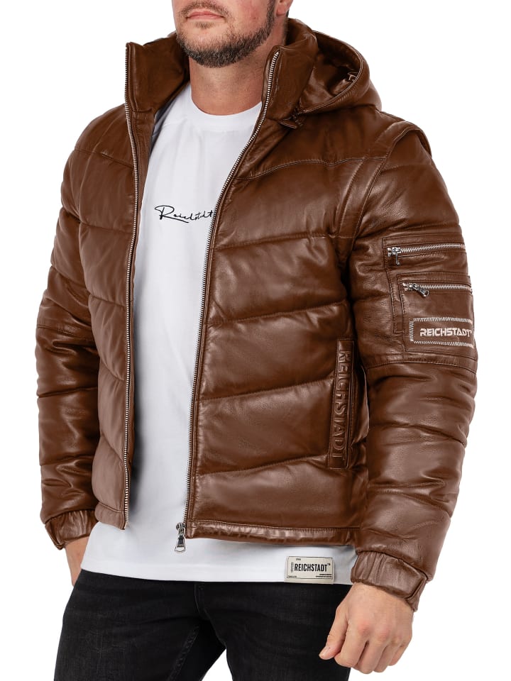 Кожаная куртка Reichstadt, коричневый
Кожаная куртка Reichstadt, коричневый