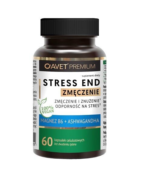 Avet Pharma Stress End Zmęczenie препарат, уменьшающий чувство усталости и утомления, 60 шт.
Avet Pharma Stress End Zmęczenie препарат, уменьшающий чувство усталости и утомления, 60 шт.