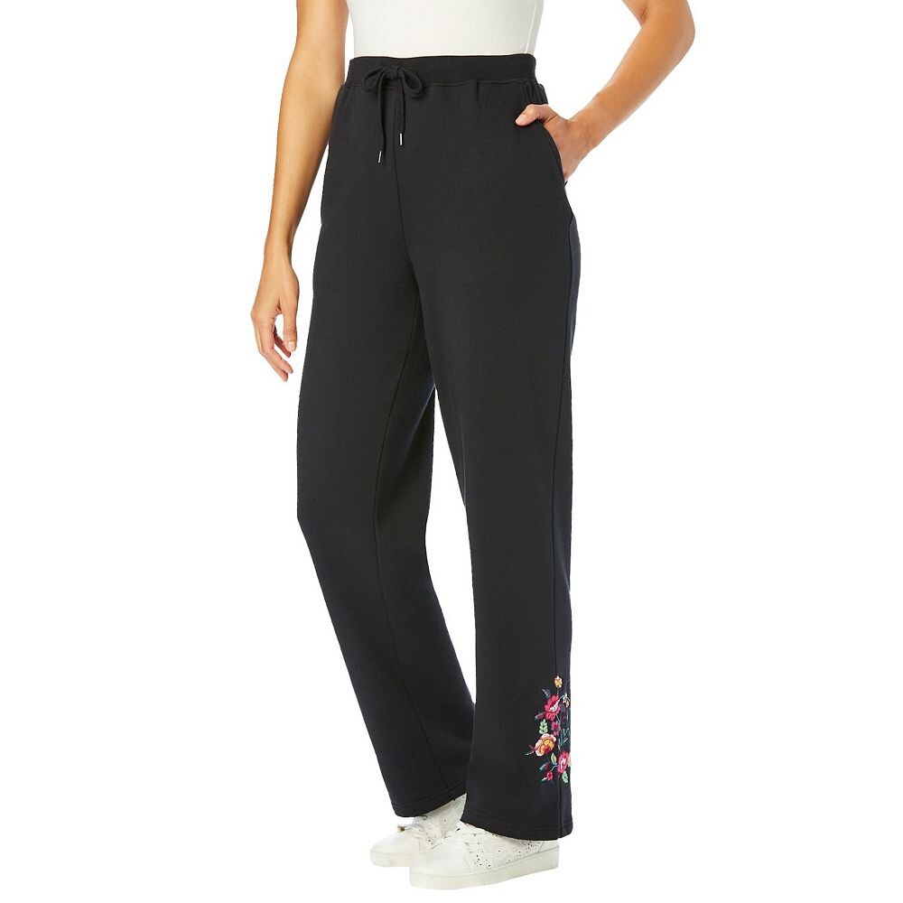 Женщина в женских спортивных штанах из флиса больших размеров больших размеров Woman Within, цвет Black Floral
Женщина в женских спортивных штанах из флиса больших размеров больших размеров Woman Within, цвет Black Floral