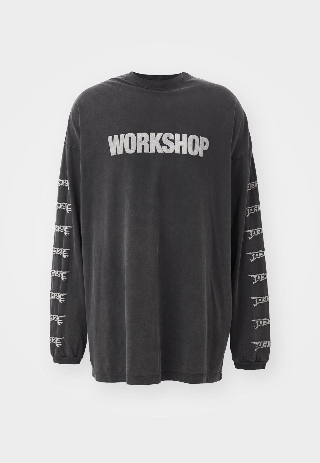 Топ с длинными рукавами NERVE SHATTER COMFORT LONGSLEEVE UNISEX 032c, темно-серый
Топ с длинными рукавами NERVE SHATTER COMFORT LONGSLEEVE UNISEX 032c, темно-серый