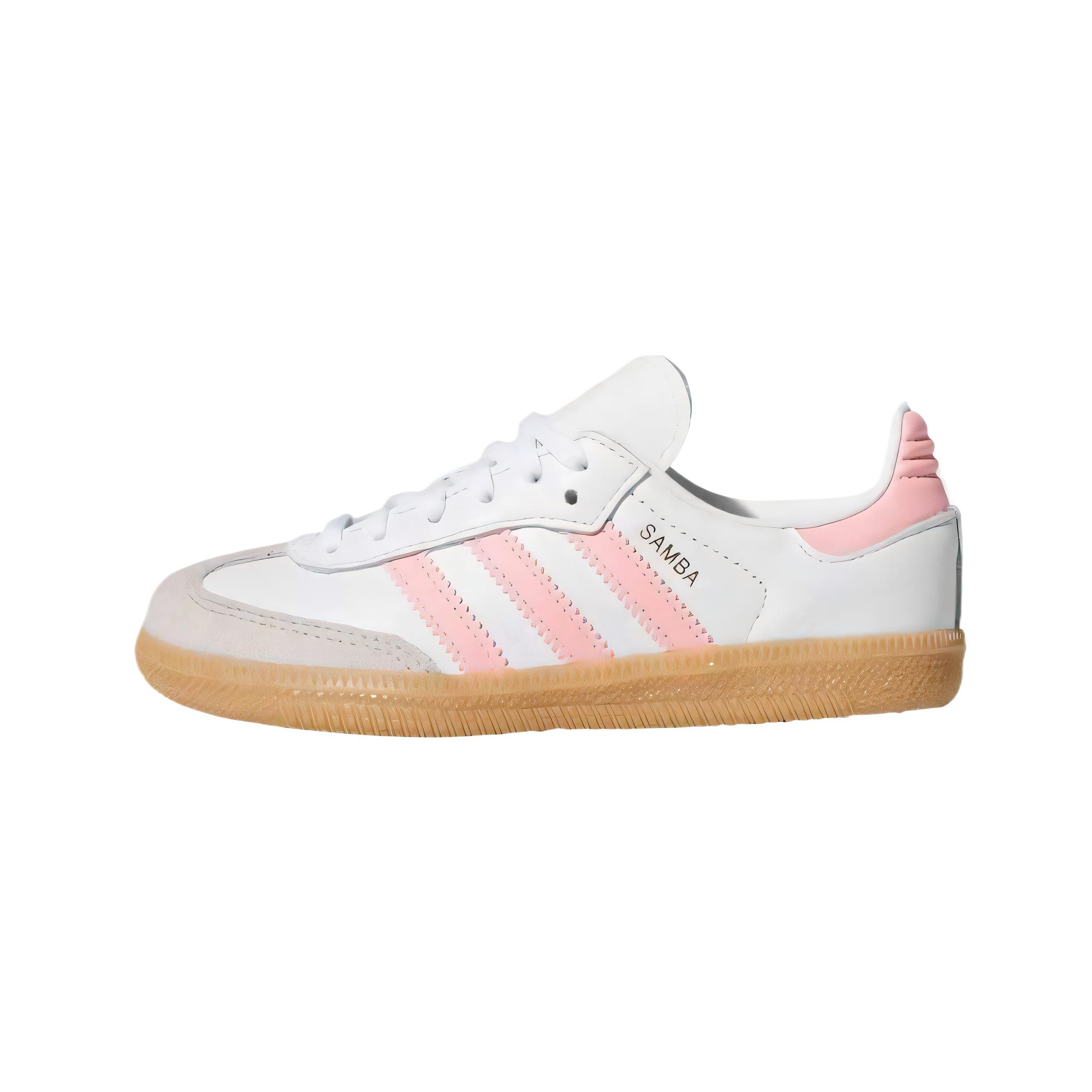 Самба OG детские скейтбординг кроссовки Adidas Originals, белый/Semi-Pink Spark/Rubber Color
Самба OG детские скейтбординг кроссовки Adidas Originals, белый/Semi-Pink Spark/Rubber Color