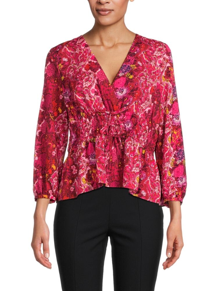 Топ с цветочным принтом Lilith Derek Lam 10 Crosby, цвет Red Multi
Топ с цветочным принтом Lilith Derek Lam 10 Crosby, цвет Red Multi