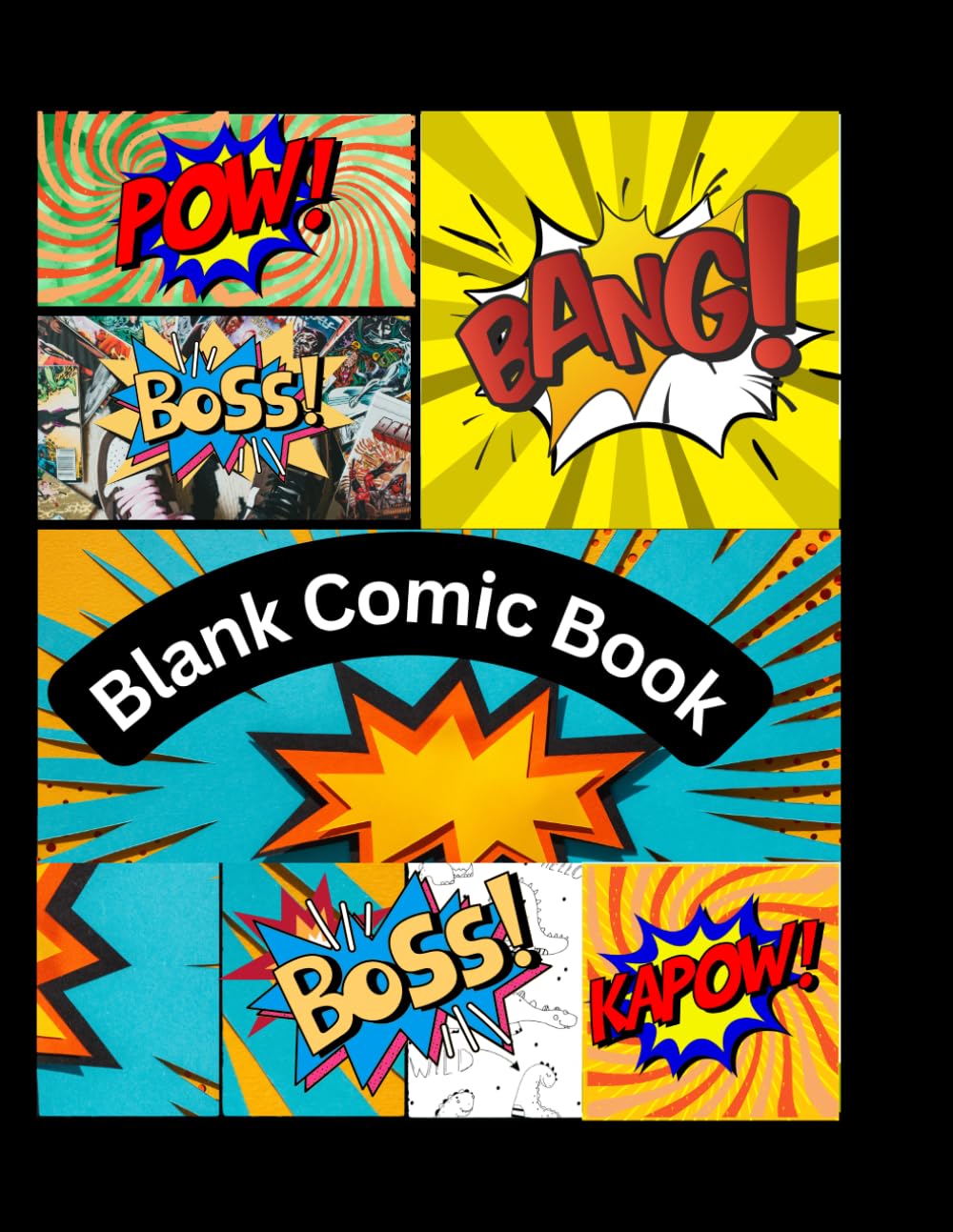 Blank Comic Book: Create Your Own Comics With This Comic Book (Independently published)
Blank Comic Book: Create Your Own Comics With This Comic Book (Independently published)