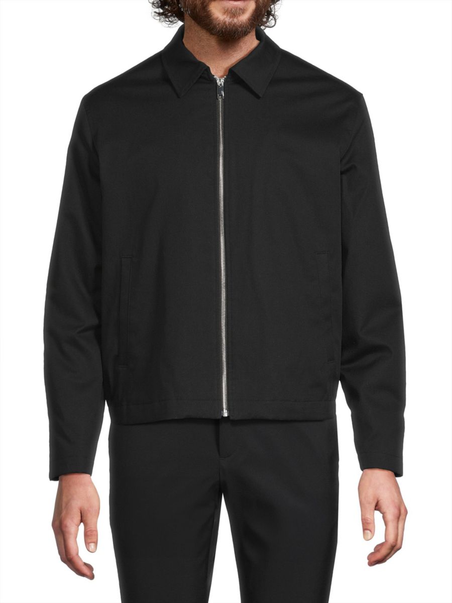 Куртка из эластичного хлопкового твила Theory, черный
Куртка из эластичного хлопкового твила Theory, черный