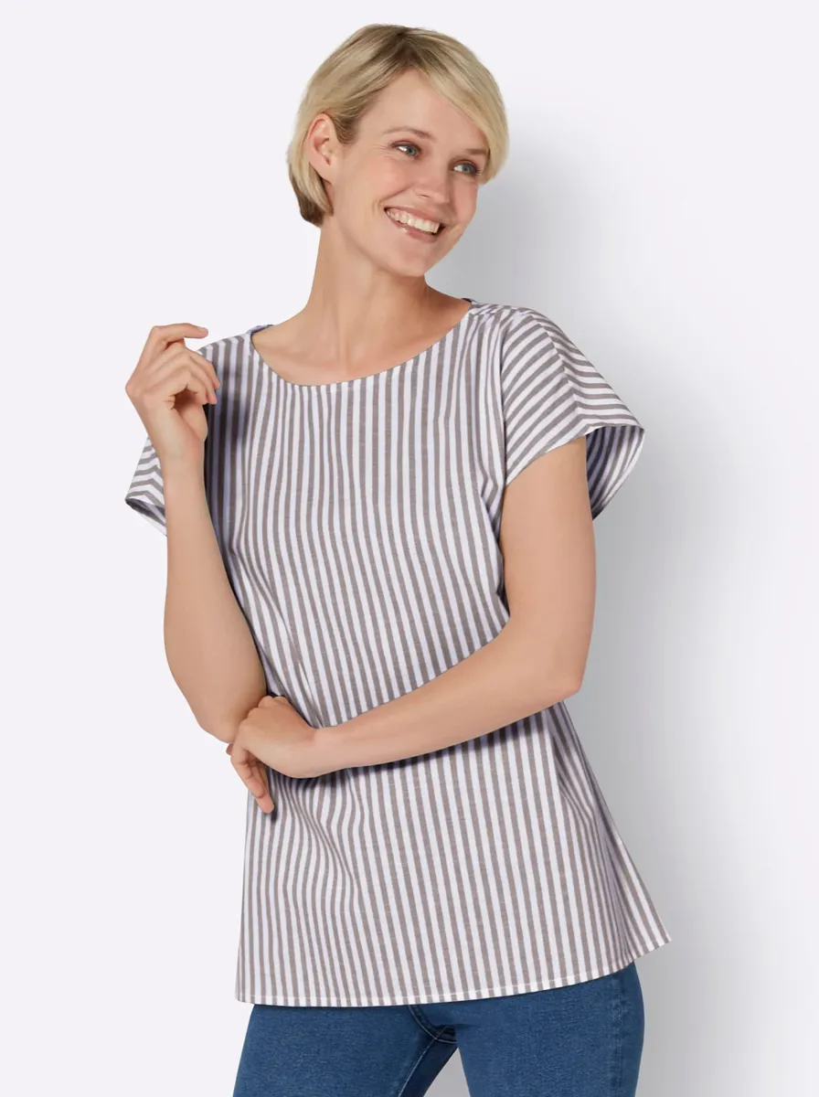 Блуза-комбинация Classic Basics, цвет Taupe-Gestreift
Блуза-комбинация Classic Basics, цвет Taupe-Gestreift