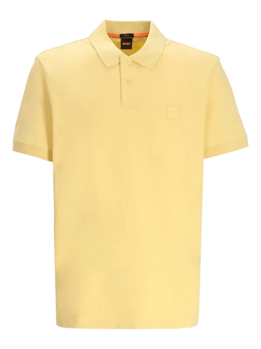 Рубашка-поло с нашивкой-логотипом BOSS, желтый
Рубашка-поло с нашивкой-логотипом BOSS, желтый