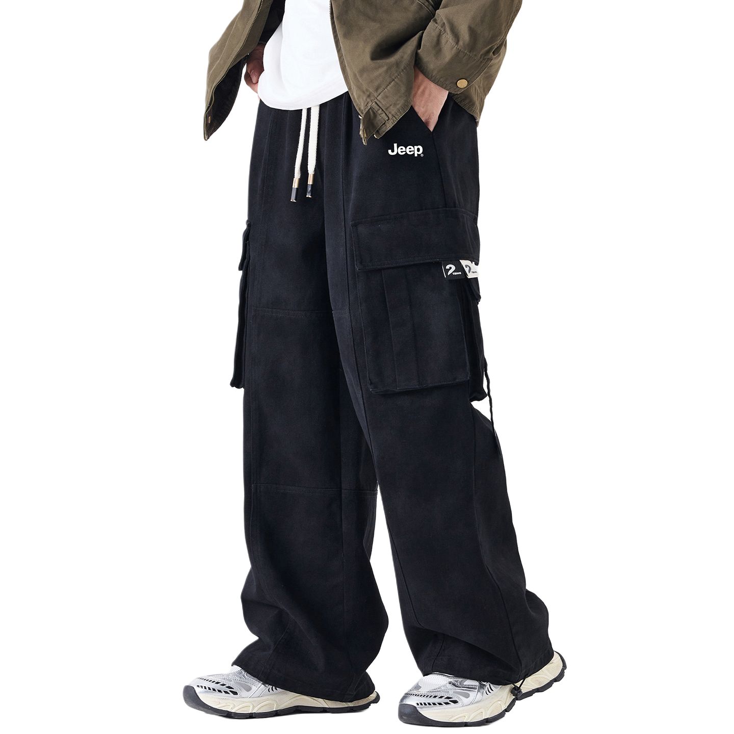 Повседневные брюки унисекс Moderate Cargo Pants Jeep, черный
Повседневные брюки унисекс Moderate Cargo Pants Jeep, черный