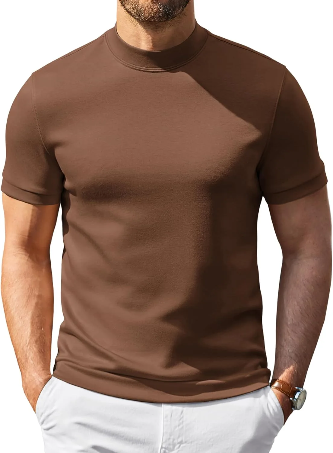 COOFANDY мужской короткий рукав водолазка Casual Slim Fit
COOFANDY мужской короткий рукав водолазка Casual Slim Fit