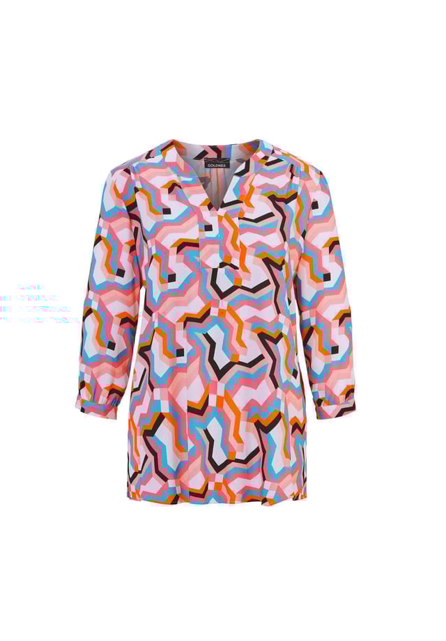 Короткий размер: блузка-туника Goldner, мультиколор
Короткий размер: блузка-туника Goldner, мультиколор