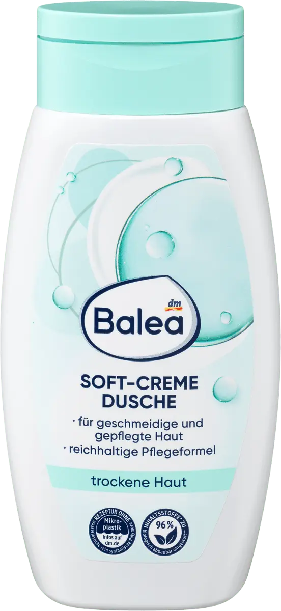 Мягкий крем-душ для душа 300мл Balea
Мягкий крем-душ для душа 300мл Balea