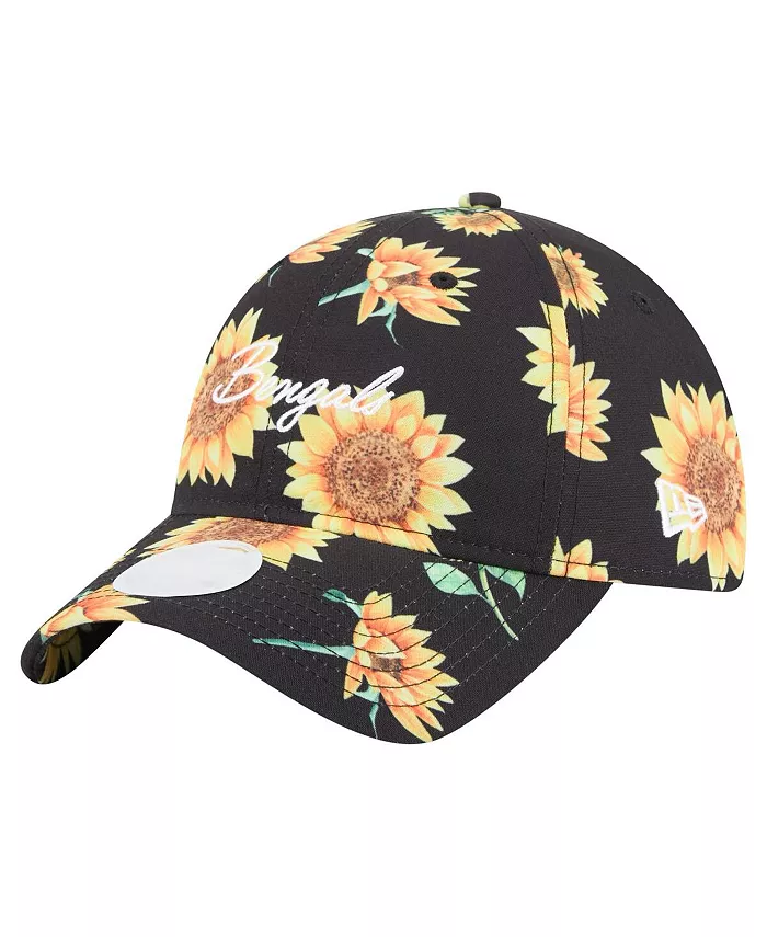 Женская черная регулируемая бейсболка Cincinnati Bengals Adventure Sunflower 9TWENTY New Era
Женская черная регулируемая бейсболка Cincinnati Bengals Adventure Sunflower 9TWENTY New Era