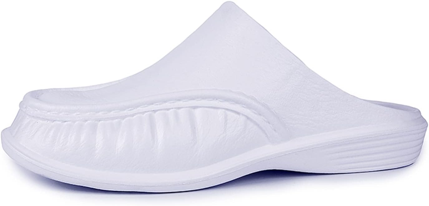 Летние тапочки DRESER для мужчин, уличная обувь, нескользящие и износостойкие, с открытым носком, мужские пляжные сандалии, белый
Летние тапочки DRESER для мужчин, уличная обувь, нескользящие и износостойкие, с открытым носком, мужские пляжные сандалии, белый