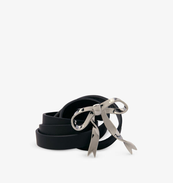 Узкий кожаный ремень с бантом Maje, мультиколор
Узкий кожаный ремень с бантом Maje, мультиколор