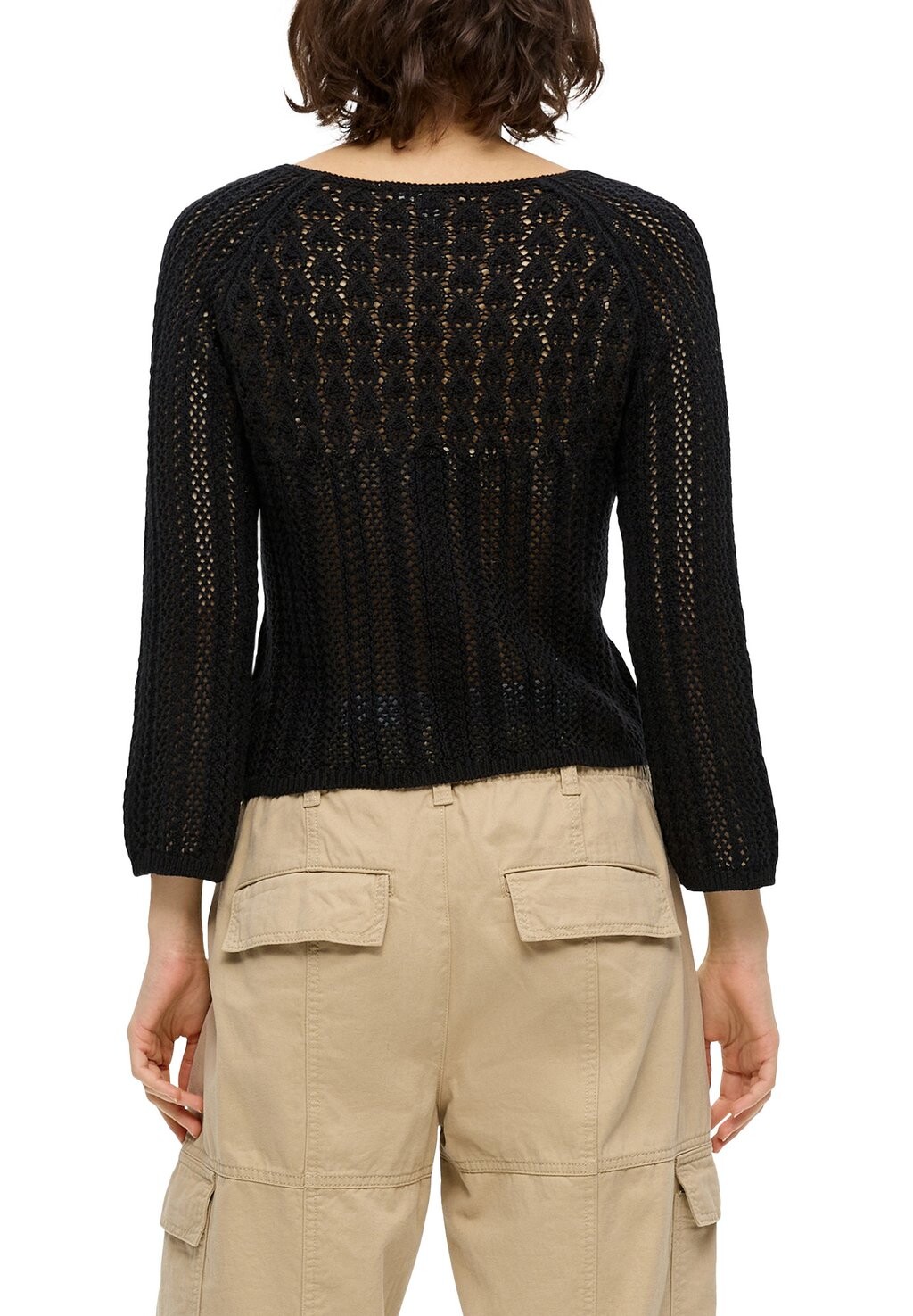 Свитер Ajour QS, черный
Свитер Ajour QS, черный