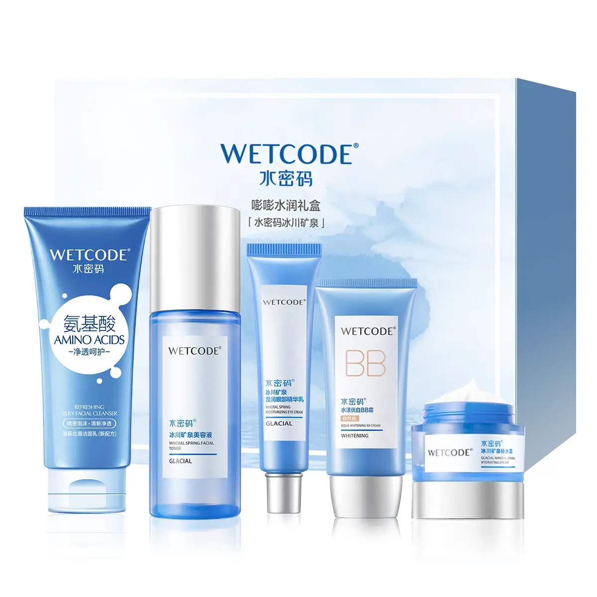 Наборы для ухода за кожей Unisex Wetcode
Наборы для ухода за кожей Unisex Wetcode