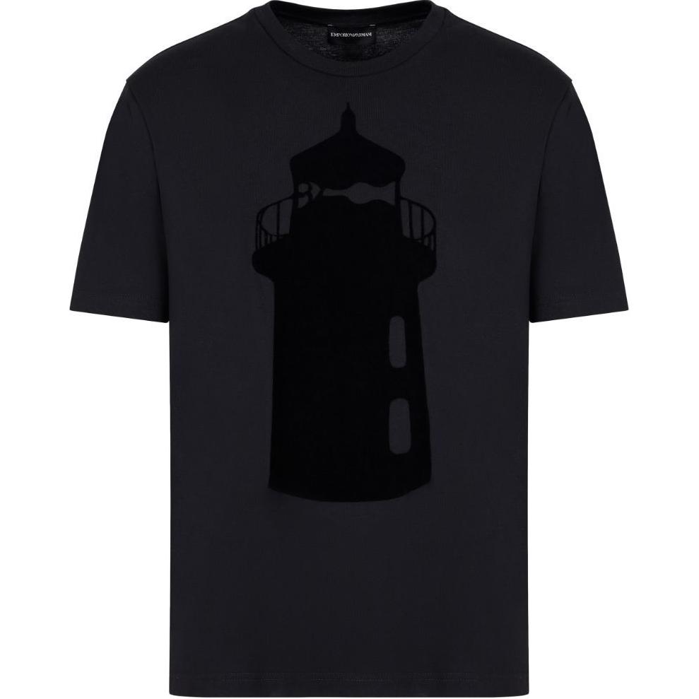Футболка с принтом EMPORIO ARMANI, черная
Футболка с принтом EMPORIO ARMANI, черная