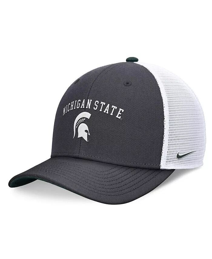 Мужская угольная регулируемая кепка с буквенным логотипом Michigan State Spartans Nike, серый
Мужская угольная регулируемая кепка с буквенным логотипом Michigan State Spartans Nike, серый
