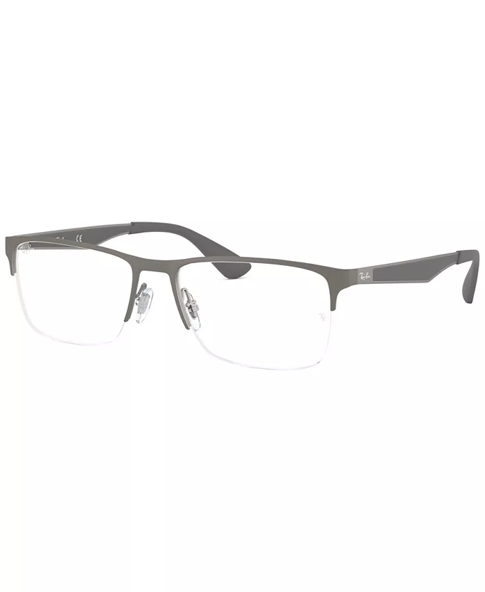 RX6335 Унисекс прямоугольные очки Ray-Ban, серый
RX6335 Унисекс прямоугольные очки Ray-Ban, серый