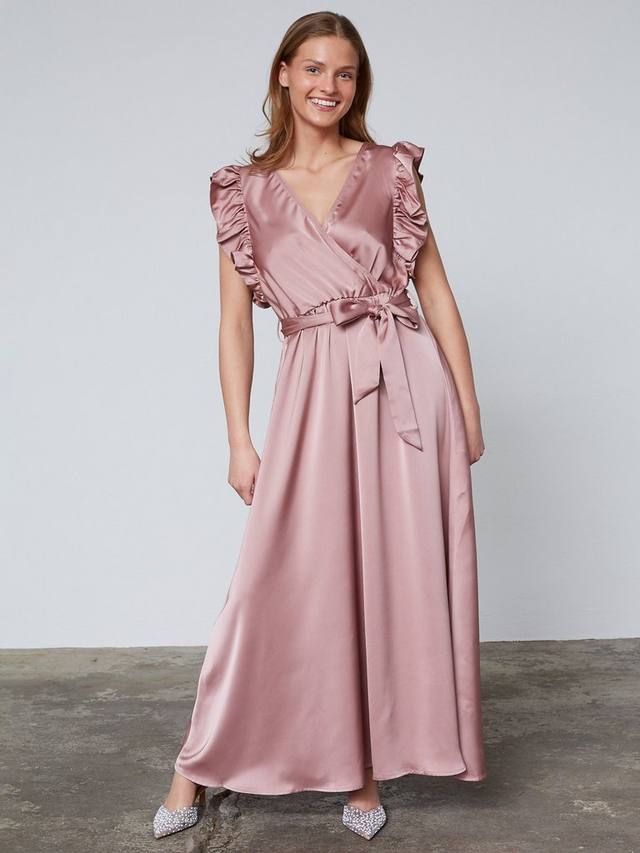 Платье макси Gilea с V-вырезом из сатина Sisters Point, Dusty Rose
Платье макси Gilea с V-вырезом из сатина Sisters Point, Dusty Rose