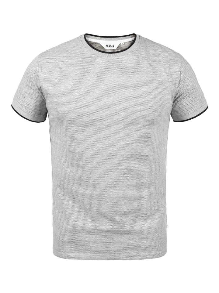 рубашка с круглым вырезом SDSaul серого цвета !SOLID
рубашка с круглым вырезом SDSaul серого цвета !SOLID