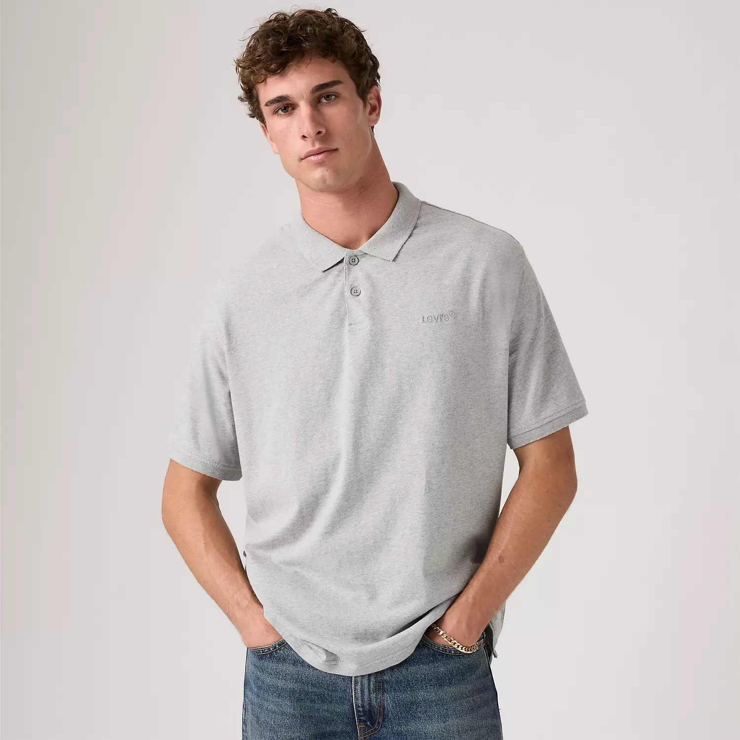 Непринужденная аутентичная рубашка-поло Levi's, серый
Непринужденная аутентичная рубашка-поло Levi's, серый