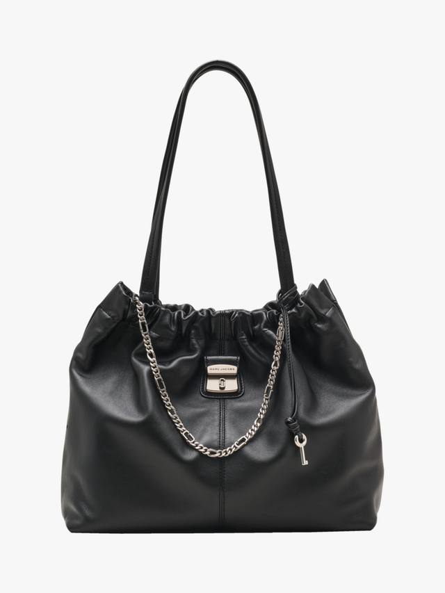 Кожаная сумка-тоут с затяжкой Marc Jacobs, Black
Кожаная сумка-тоут с затяжкой Marc Jacobs, Black