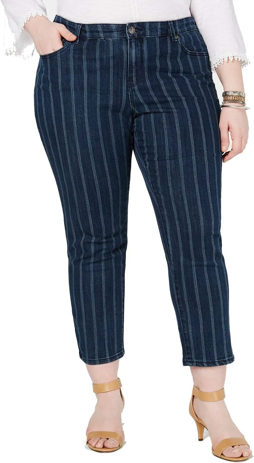 Style & Co. Женские полосатые джинсы скинни
Style & Co. Женские полосатые джинсы скинни
