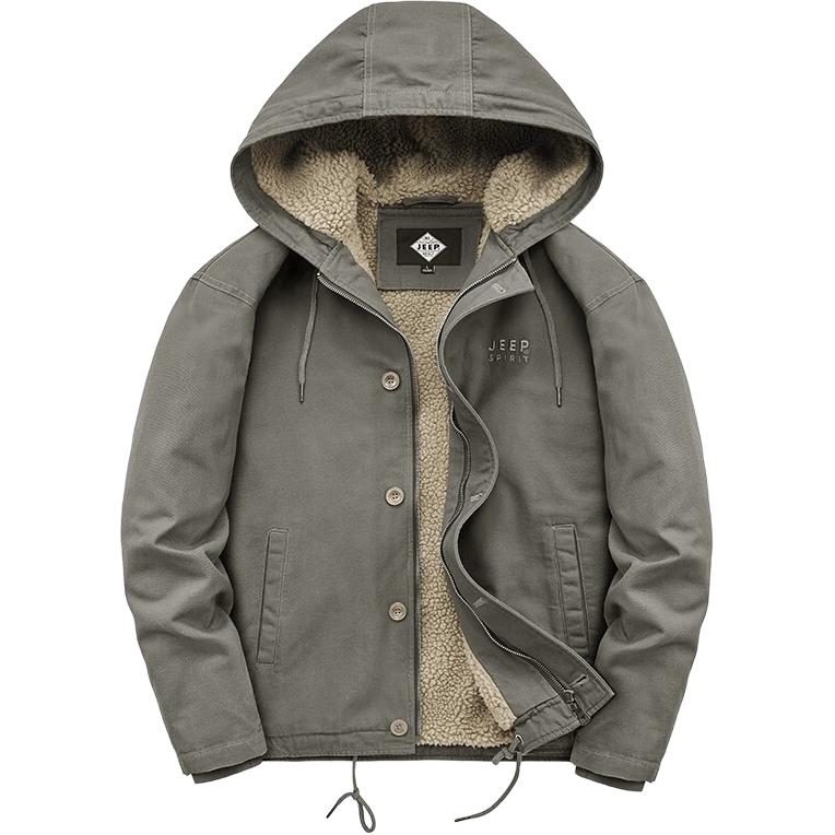 JEEP SPIRIT Пуховик мужской, Army Green 
JEEP SPIRIT Пуховик мужской, Army Green