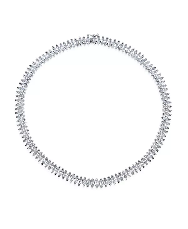 Ожерелье для тенниса в стиле ар-деко для праздника, дня, вечеринки, синего, прозрачного, белого цвета с кубическим цирконием, огранки «маркиз», торжественного случая, выпускного, серебра, позолоты Bling Jewelry, clear
Ожерелье для тенниса в стиле ар-деко для праздника, дня, вечеринки, синего, прозрачного, белого цвета с кубическим цирконием, огранки «маркиз», торжественного случая, выпускного, серебра, позолоты Bling Jewelry, clear