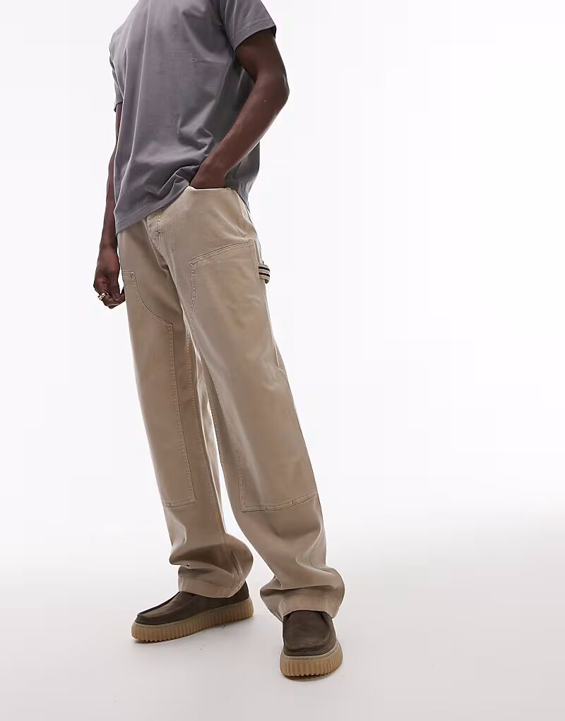 Плотницкие брюки Jamie свободного кроя бежевого цвета Tommy Jeans
Плотницкие брюки Jamie свободного кроя бежевого цвета Tommy Jeans