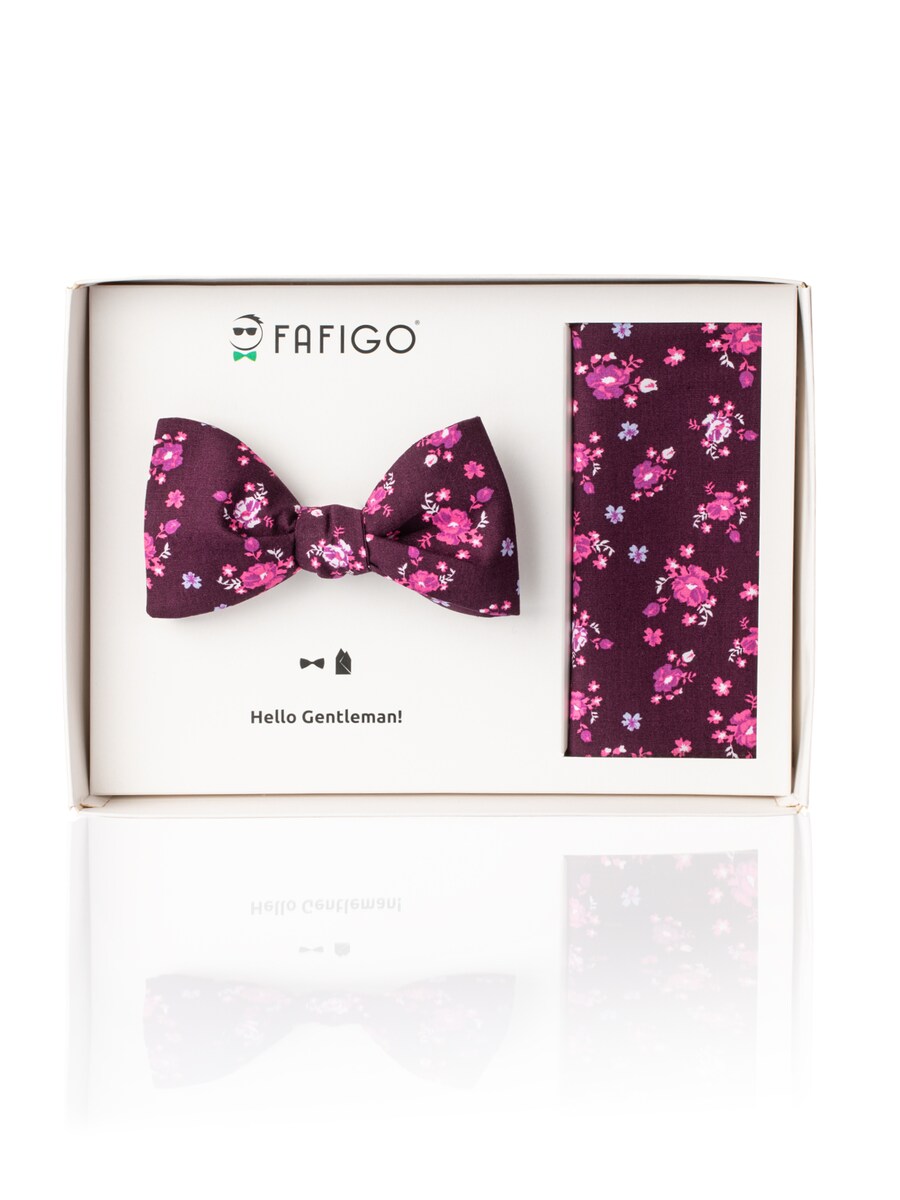 Галстук-бабочка FAFIGO Set Giuseppe, цвет Berry
Галстук-бабочка FAFIGO Set Giuseppe, цвет Berry