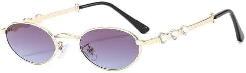 Уникальная маленькая овальная металлическая оправа для очков с бриллиантами, модные солнцезащитные очки со стразами, элегантные и сексуальные женские очки MTZJH, C4
Уникальная маленькая овальная металлическая оправа для очков с бриллиантами, модные солнцезащитные очки со стразами, элегантные и сексуальные женские очки MTZJH, C4