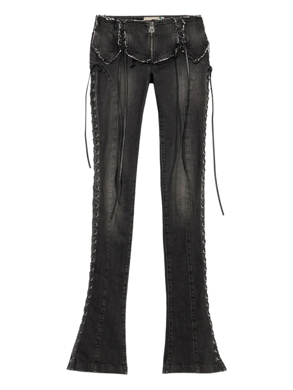 Джинсы со шнуровкой BLUMARINE, серый
Джинсы со шнуровкой BLUMARINE, серый