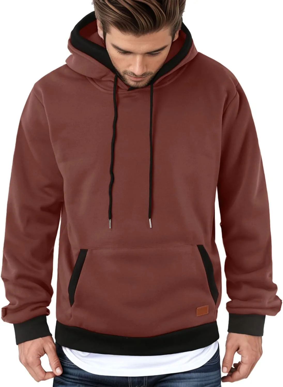 Толстовка с капюшоном Casual, с карманами и длинными рукавами
Толстовка с капюшоном Casual, с карманами и длинными рукавами