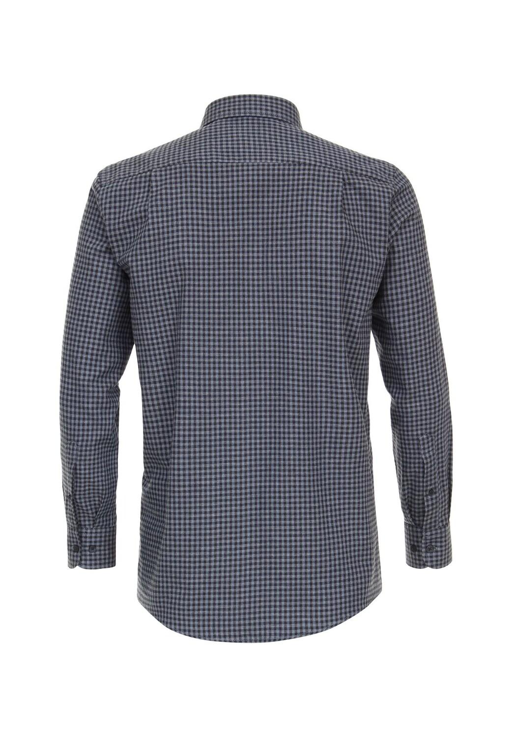 Мужская повседневная рубашка в клетку, комфортная посадка CASAMODA, темно-синий
Мужская повседневная рубашка в клетку, комфортная посадка CASAMODA, темно-синий