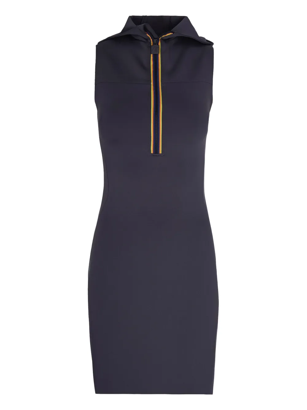 Платье мини с воротником на молнии K-Way R&D, синий
Платье мини с воротником на молнии K-Way R&D, синий