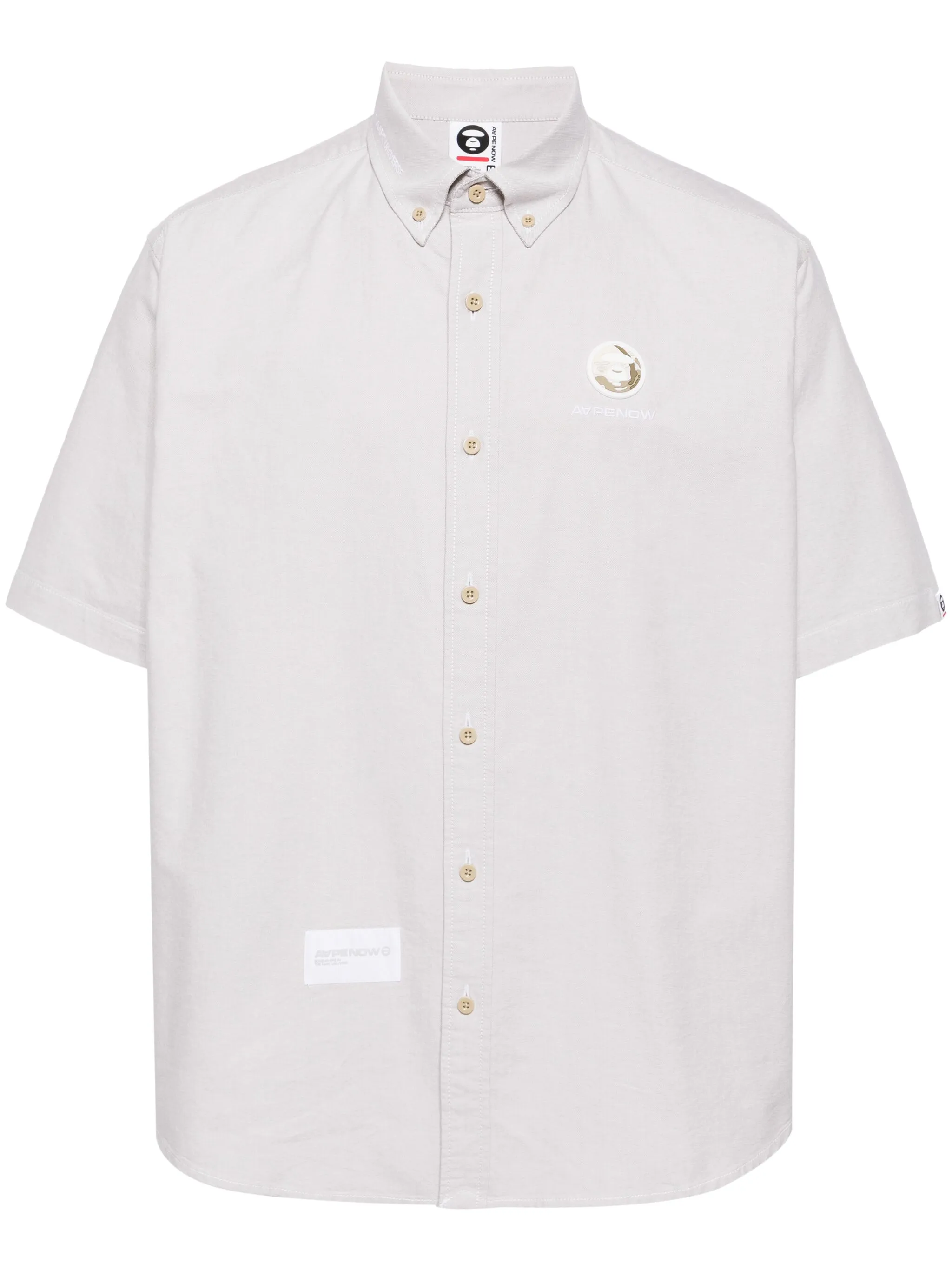 Рубашка с логотипом Aape By A Bathing Ape, нейтральный
Рубашка с логотипом Aape By A Bathing Ape, нейтральный