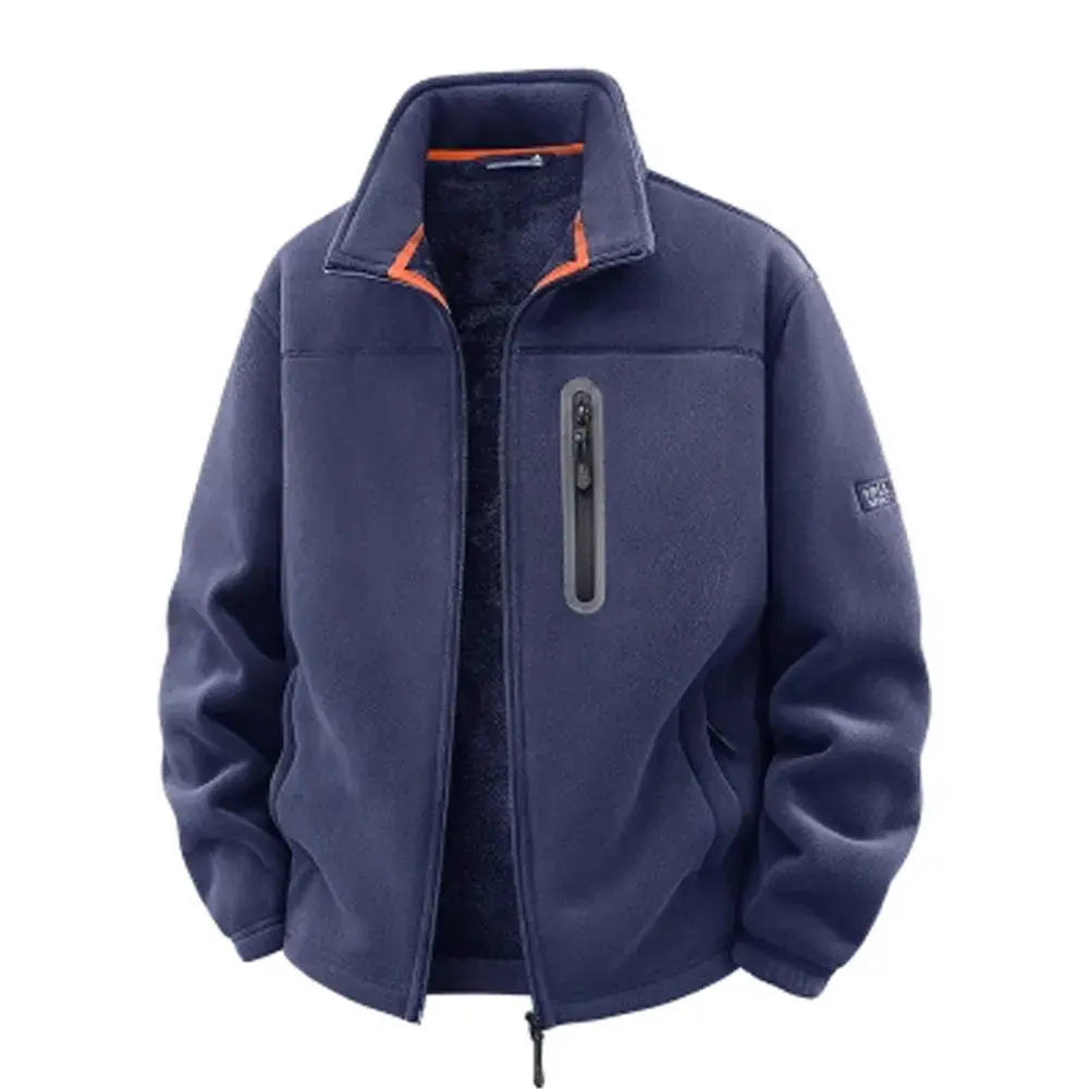 Пальто с бархатистой текстурой Unisex VanCamel, темно-синий
Пальто с бархатистой текстурой Unisex VanCamel, темно-синий