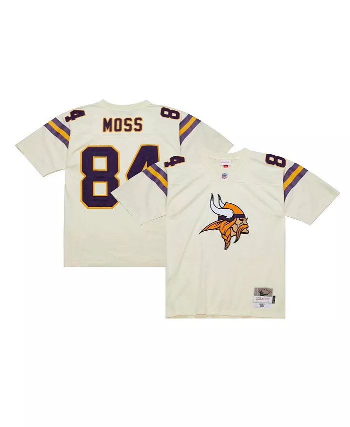 Мужская футболка Randy Moss Cream Minnesota Vikings с цепным стежком Legacy Mitchell & Ness
Мужская футболка Randy Moss Cream Minnesota Vikings с цепным стежком Legacy Mitchell & Ness