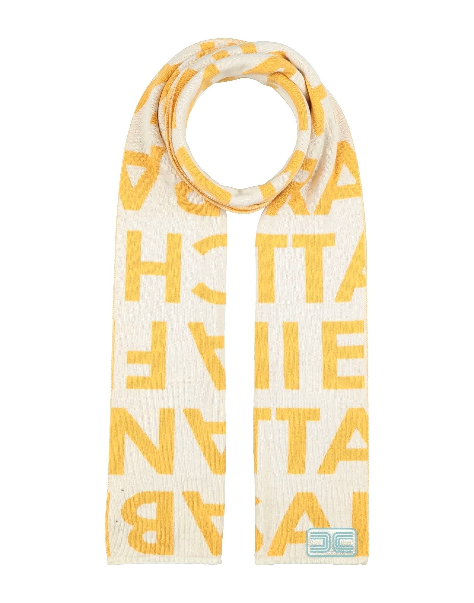 Шарф Elisabetta Franchi, желто-оранжевый
Шарф Elisabetta Franchi, желто-оранжевый