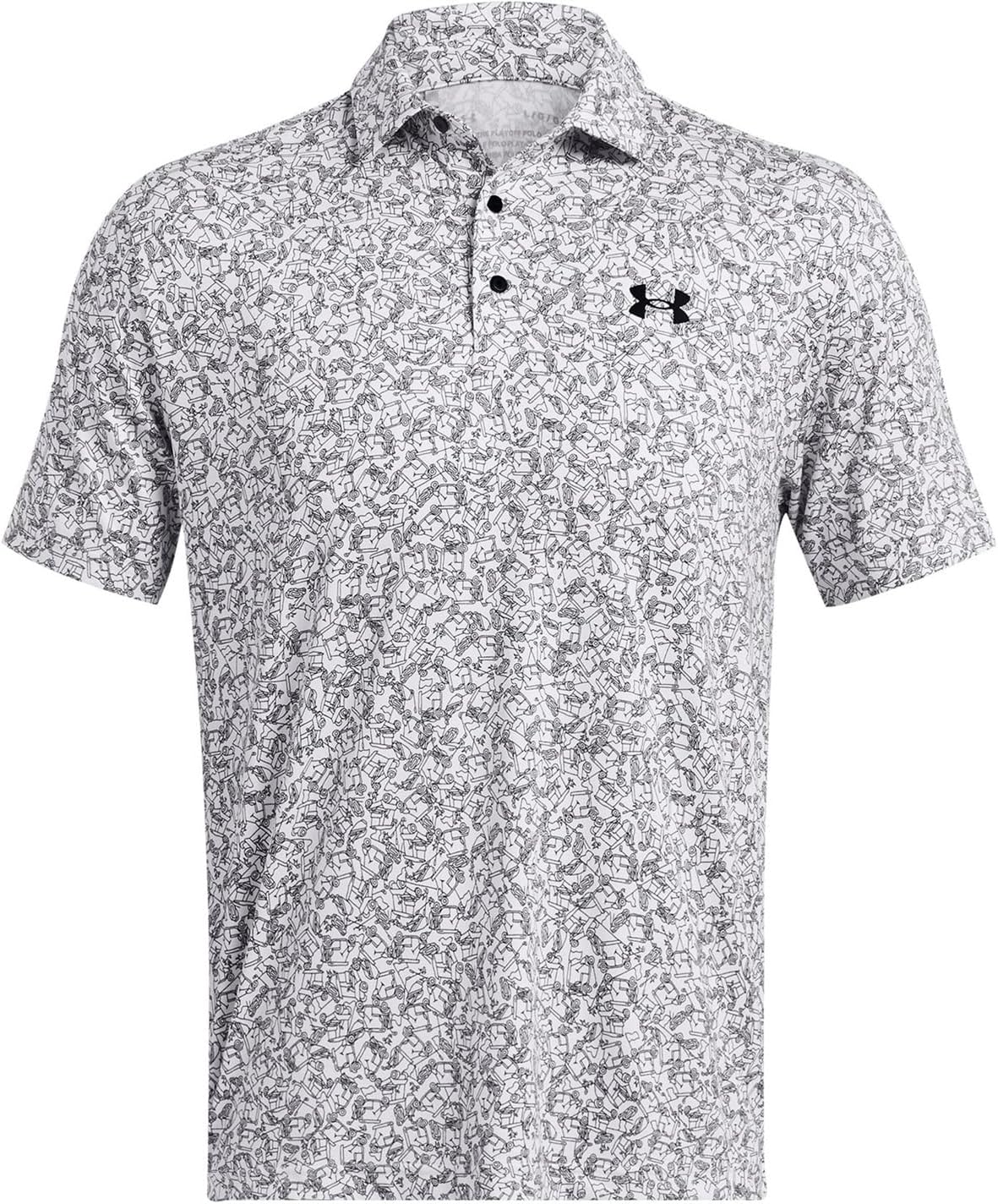 Under Armour мужская поло Playoff 3.0, White/Black 2
Under Armour мужская поло Playoff 3.0, White/Black 2