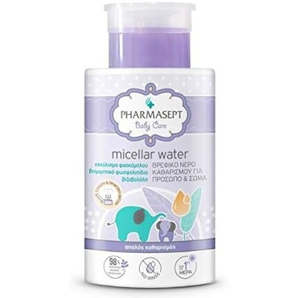 Мицеллярная вода Pharmasept Baby 300мл, Pharmapoli Com
Мицеллярная вода Pharmasept Baby 300мл, Pharmapoli Com