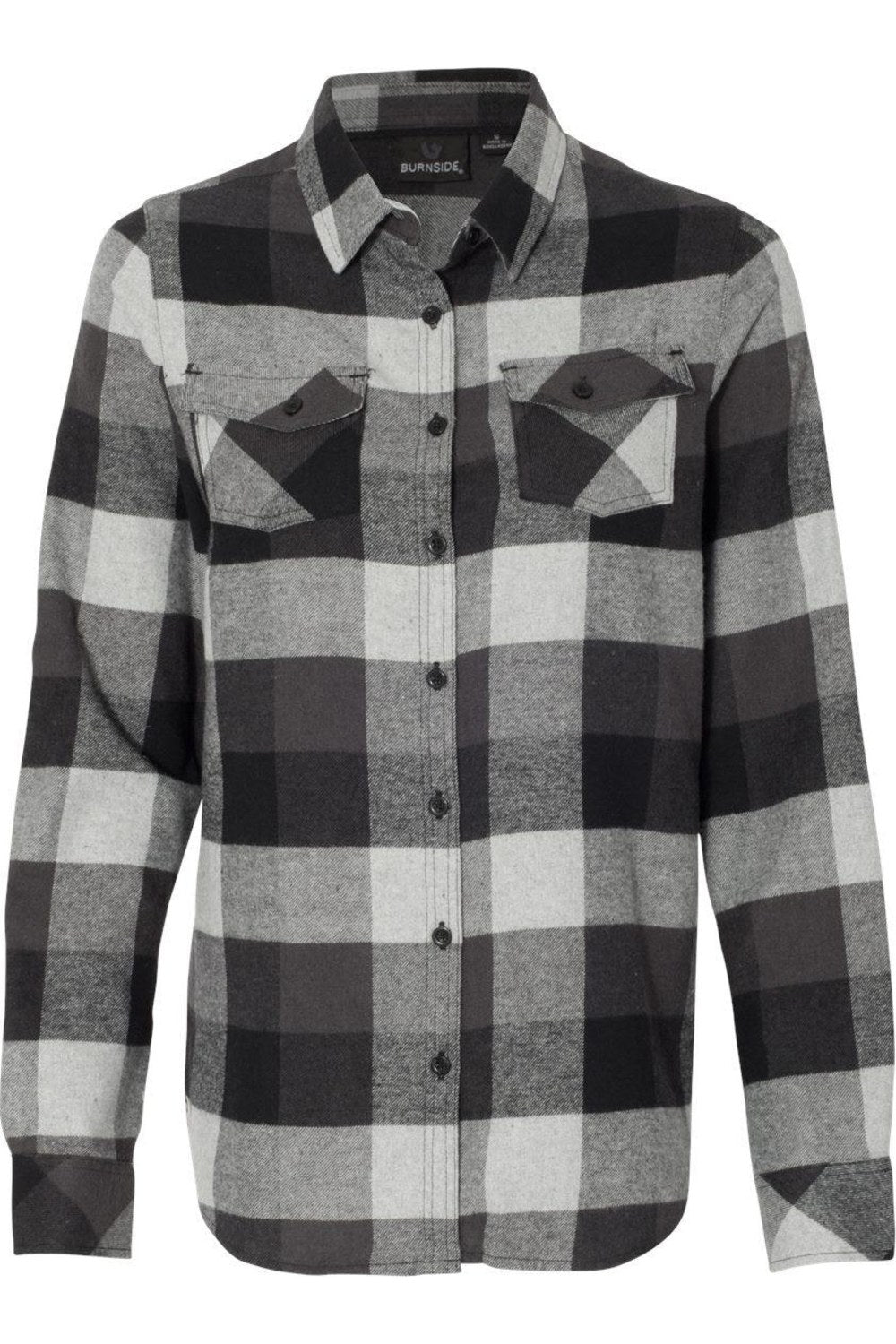 Женская фланелевая рубашка с длинным рукавом Burnside Yarn-Dyed, черный/серый
Женская фланелевая рубашка с длинным рукавом Burnside Yarn-Dyed, черный/серый
