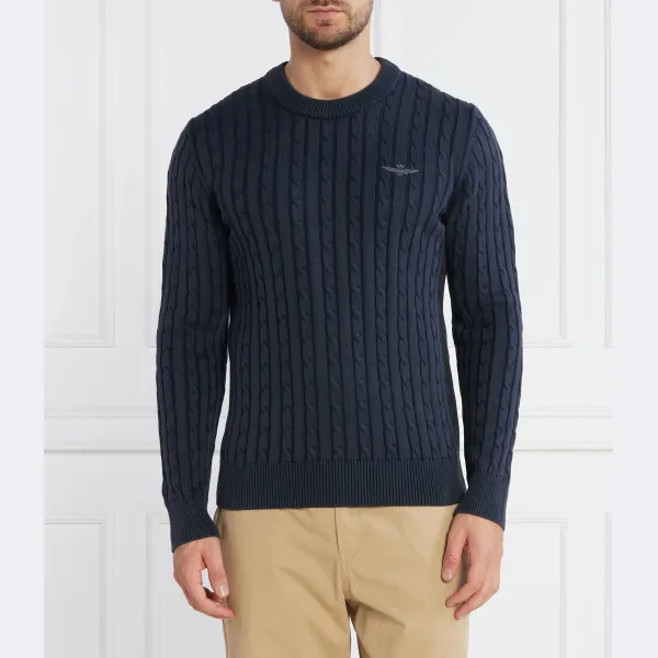 Свитер обычного кроя Aeronautica Militare, синий
Свитер обычного кроя Aeronautica Militare, синий