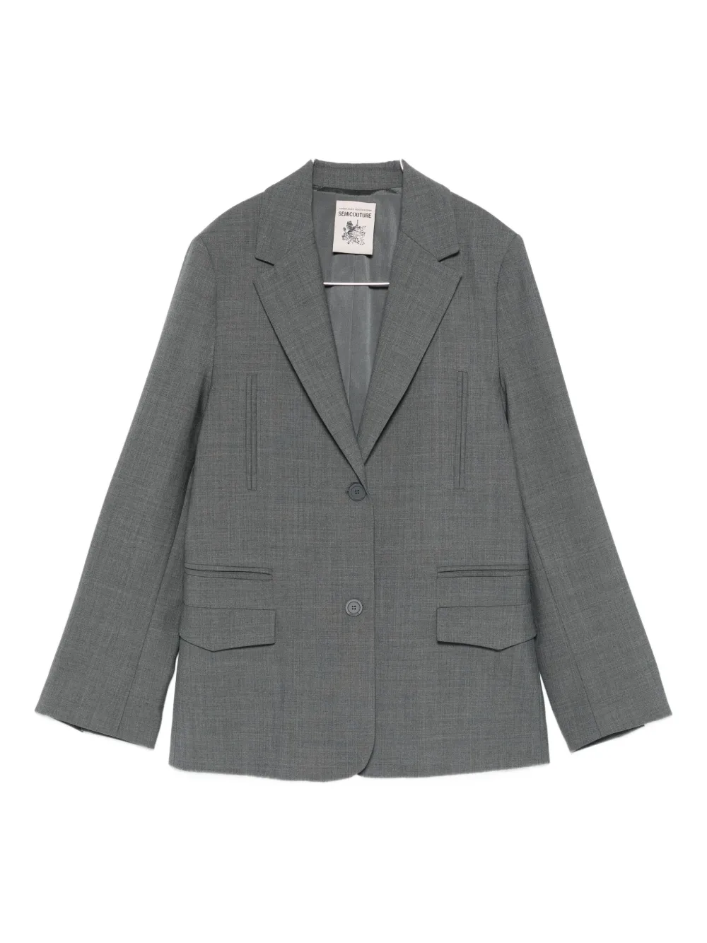 Блейзер Isabella на пуговицах Semicouture, серый
Блейзер Isabella на пуговицах Semicouture, серый
