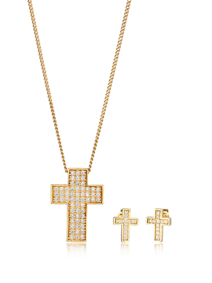 Elli Колье Schmuckset 925 Sterling Silber in Gold
Elli Колье Schmuckset 925 Sterling Silber in Gold