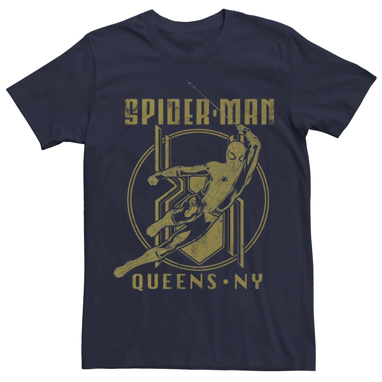 Мужская футболка Marvel Spider-Man: Far From Home Queens NY Licensed Character
Мужская футболка Marvel Spider-Man: Far From Home Queens NY Licensed Character