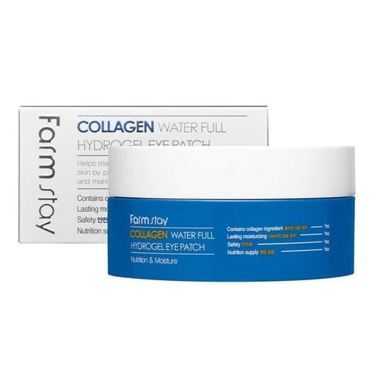 Коллагеновые гидрогелевые патчи для глаз 60 шт. Farmstay Farm Stay Collagen Water Full Hydrogel Eye Patch
Коллагеновые гидрогелевые патчи для глаз 60 шт. Farmstay Farm Stay Collagen Water Full Hydrogel Eye Patch