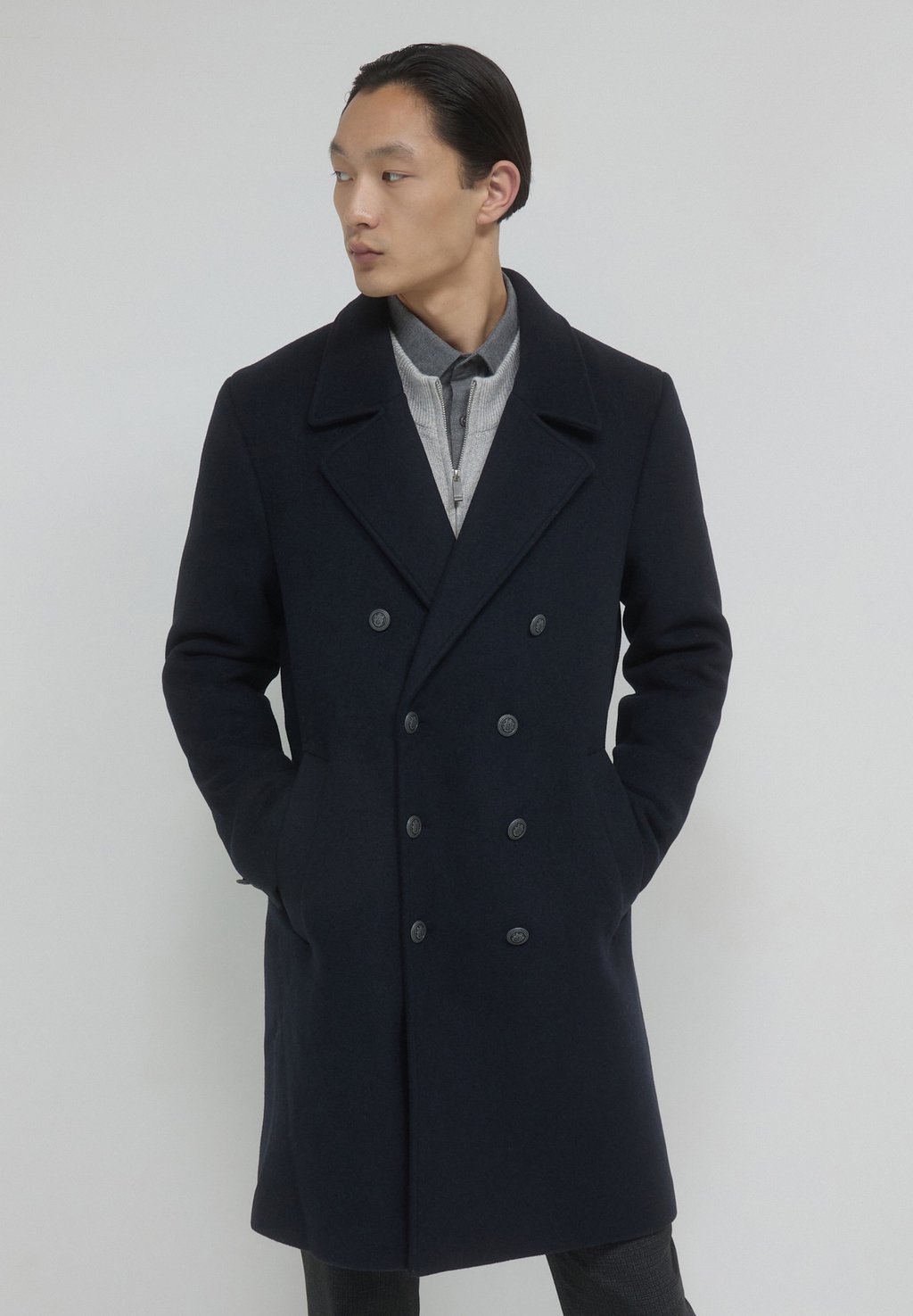 Классическое пальто DOPPIOPETTO Calliope, темно-синий
Классическое пальто DOPPIOPETTO Calliope, темно-синий