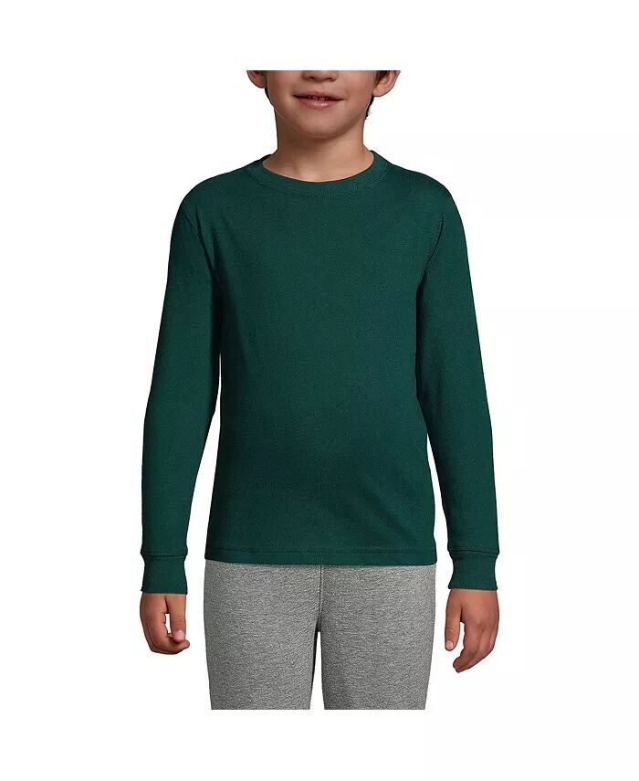 Футболка с длинным рукавом для мальчиков Essential Lands' End, зеленый
Футболка с длинным рукавом для мальчиков Essential Lands' End, зеленый